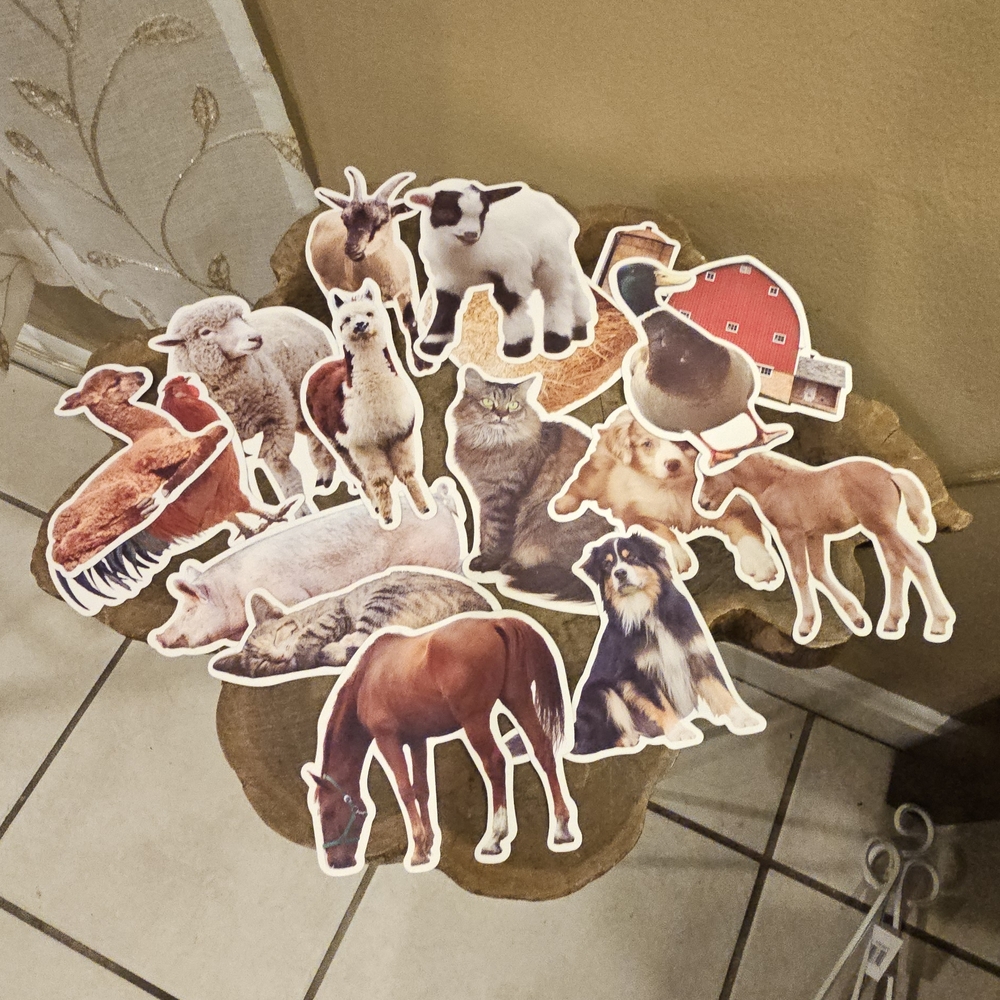 Michaels Farm Animal Stickers - Multicolor